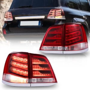 Clear Tail Lights For Toyota Land Cruiser 2008 - 2015