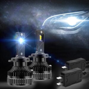 D2S LED Headlight Bulbs 6000K / set High Low beam 2x