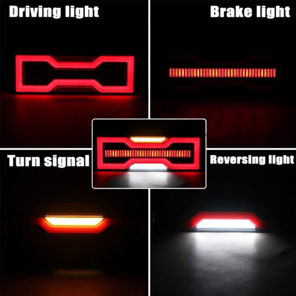 Lamps Land Cruiser Rear Bumper Lamps 70 Series 2010-2020 Car Tail Lights for Toyota FJ75 - Image 5