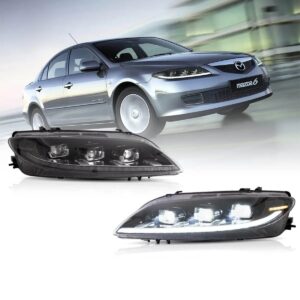 Projector Headlights For Mazda 6 2003 - 2008