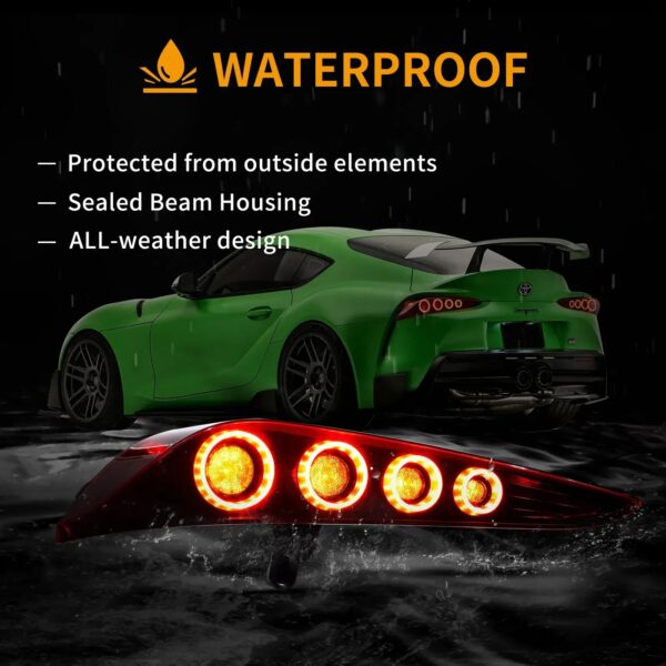 Taillights For 2018-24 Toyota GR Supra MK5 A90/A91 - Image 7