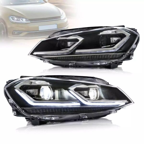 Headlights For 2014-2017 VW Golf 7 MK7 - Image 7