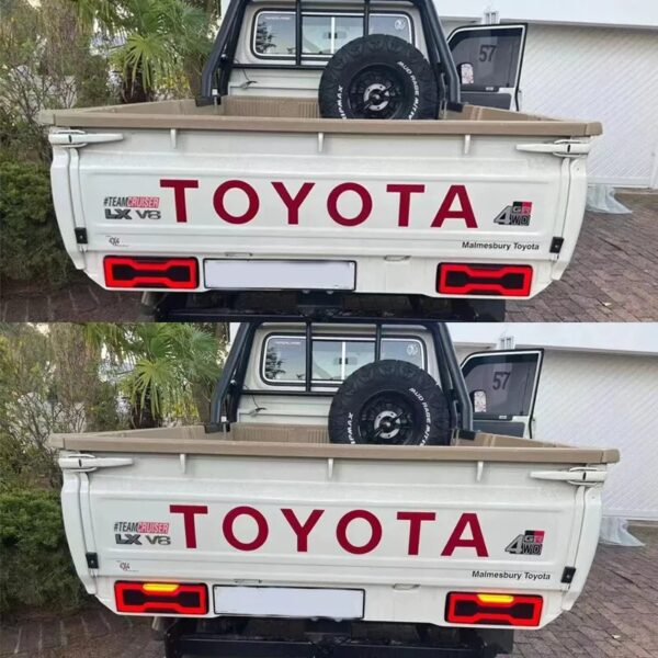Lamps Land Cruiser Rear Bumper Lamps 70 Series 2010-2020 Car Tail Lights for Toyota FJ75 - Image 4