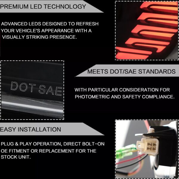 Dragon Scale Toyota 86 / Subaru BRZ tail lights 2012 - 2020 - Image 9