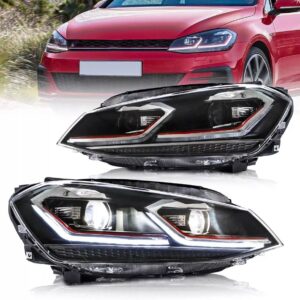 Headlights For 2014-2017 VW Golf 7 MK7