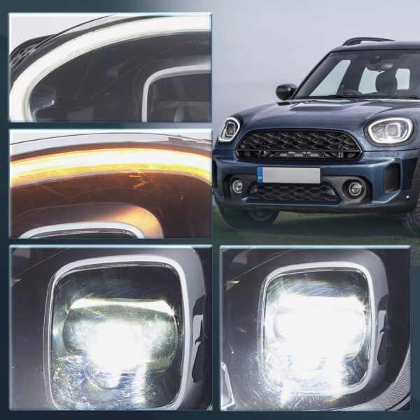 Headlights For 2017-2020 Mini Cooper Countryman F60 - Image 7