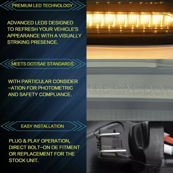 Tail Lights For Mitsubishi Lancer 2008 - 2020 - Image 9