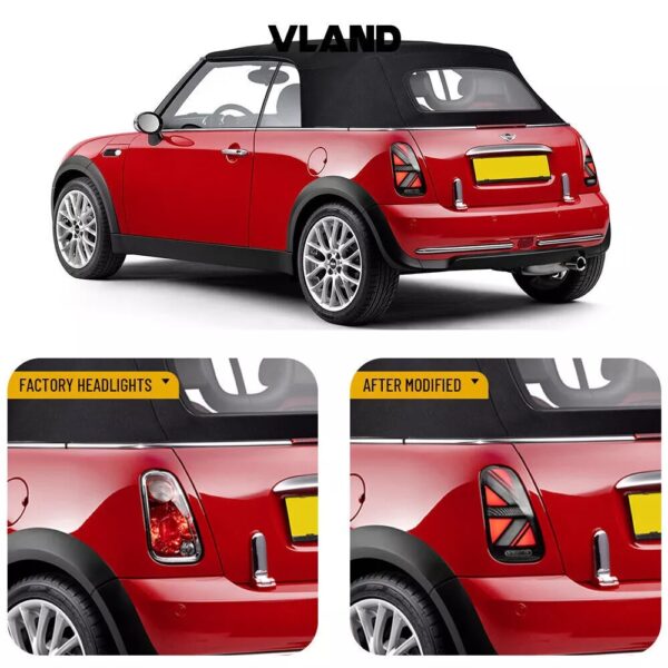 Tail Lights Clear For 2001 - 2006 BMW Mini Cooper R50 R52 R53 - Image 8