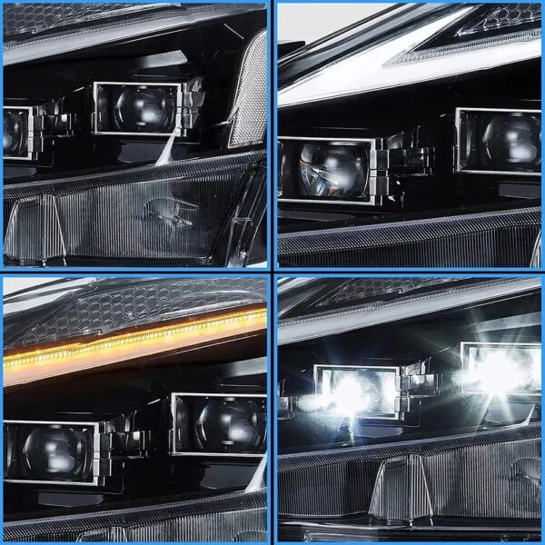 Clear Headlights For 2006 - 2013 Lexus IS250  IS350 ISF - Image 7