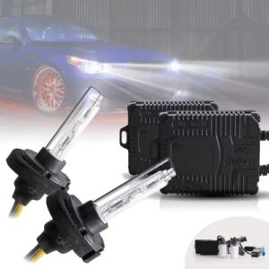 D2H 55W High quality Headlight Xenon Bulbs 6000K & Decoder High/Low Beam 2x