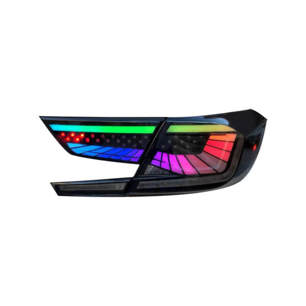 RGB Tail Light LED Taillight Turn Signal Lamp for Honda Accord - Image 2