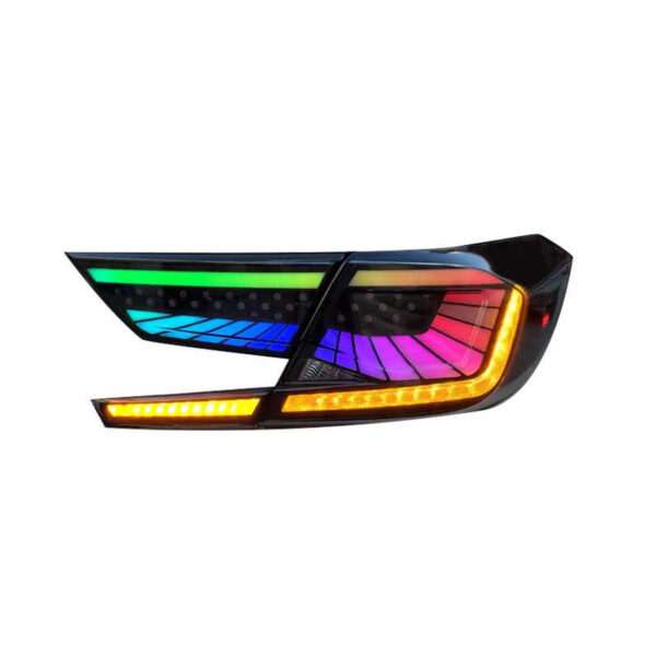 RGB Tail Light LED Taillight Turn Signal Lamp for Honda Accord - Image 3