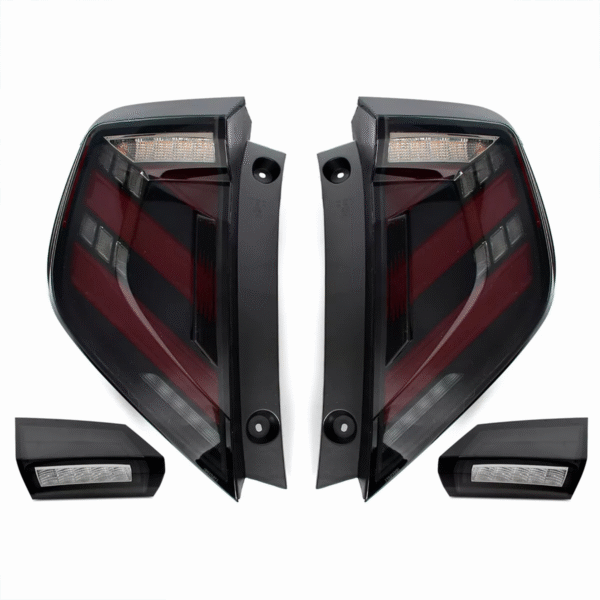 Tail lights for Honda Civic 10Th Gen Hatchback Type R FK7 FK8 2016-2021 Tail Lamp With Sequential Signal, DRL Start UP Animation - Image 9