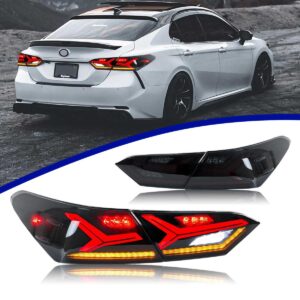 LED Tail Lights Car Lamp Assembly for Toyota Camry  Led Tail Lamp 2018 8th Gen SE LE XSE XLE Turn Signal