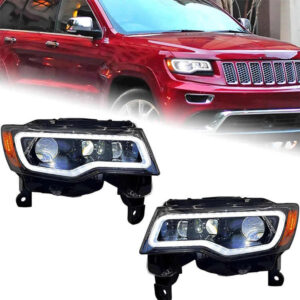Auto Parts Headlights Assembly Car Modified Led Headlamp for Jeep Grand Cherokee 2014-2021 Front Lamps