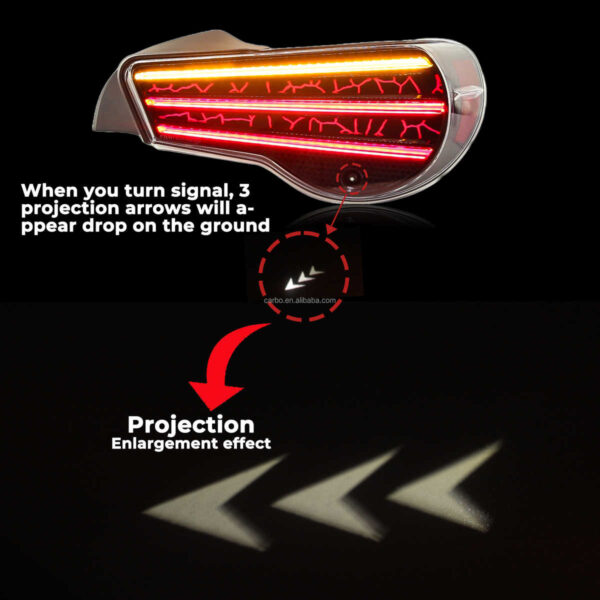 Tail Light for Subaru BRZ for Toyota FT86 GT86 TRD 2012-2020 - Image 2