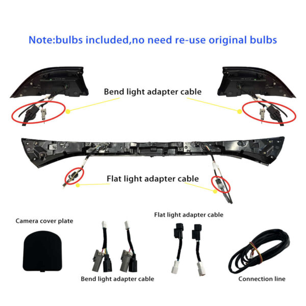 Tail Lights For Honda Accord 2023-2024 11th Gen - Image 5