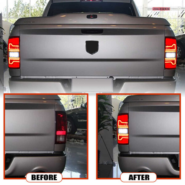 Tail lights for RAM 1500/2500/2002-2006 Dodge Truck 2007 - 2008 - Image 5