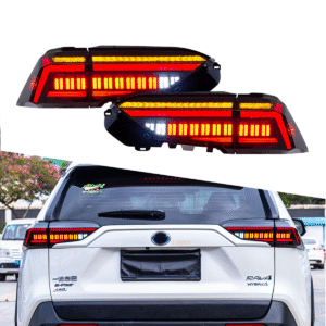 Led Taillights for Toyota Rav4 Rav 4 2018 - 2022 With Dynamic Animation