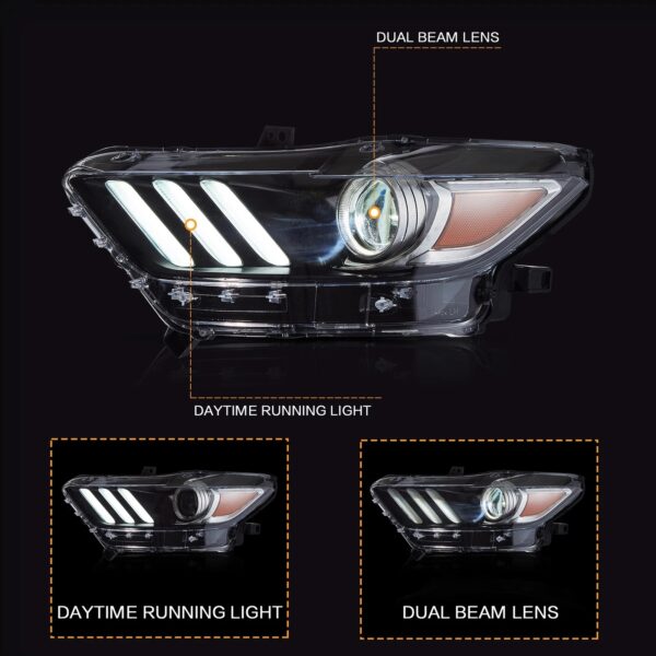 Ford Mustang Headlights 2015-2017 - Image 15