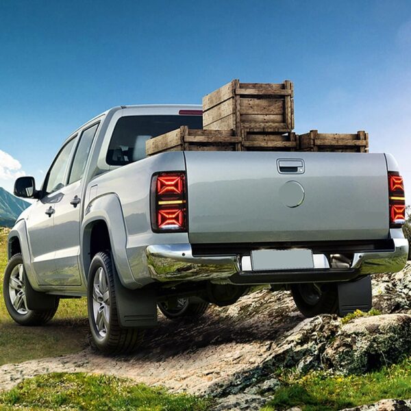 Smoked Tail lights for 10-22 Volkswagen Amarok With Dynamic Welcome Lighting - Image 15
