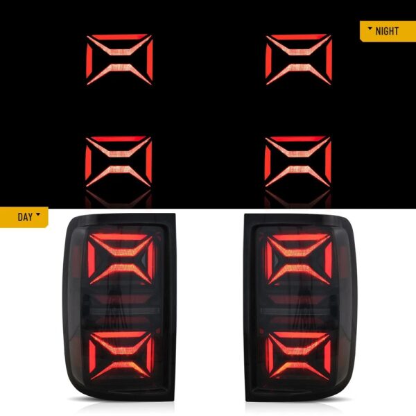 Smoked Tail lights for 10-22 Volkswagen Amarok With Dynamic Welcome Lighting - Image 3