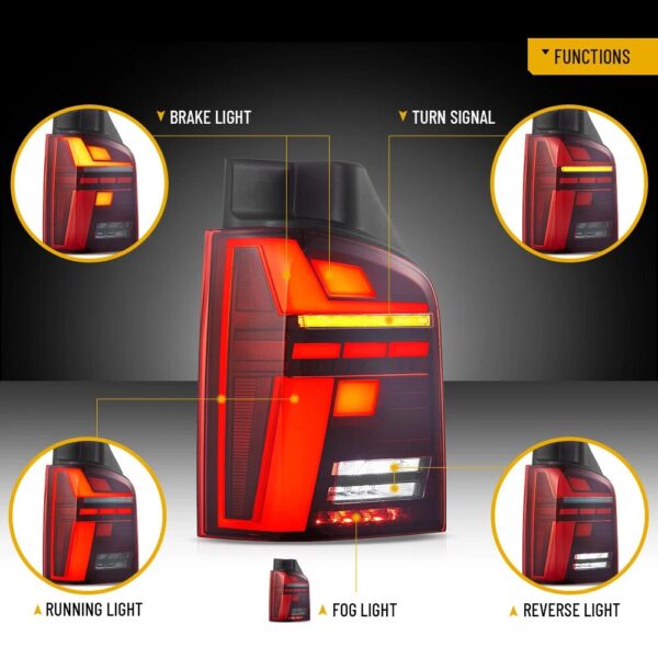 Tail Lights For 2010-2014 VW Multivan T5 - Image 32