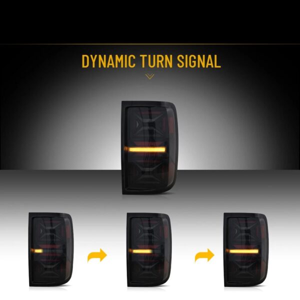 Smoked Tail lights for 10-22 Volkswagen Amarok With Dynamic Welcome Lighting - Image 5