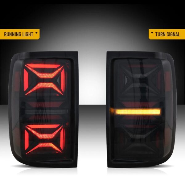 Smoked Tail lights for 10-22 Volkswagen Amarok With Dynamic Welcome Lighting - Image 6