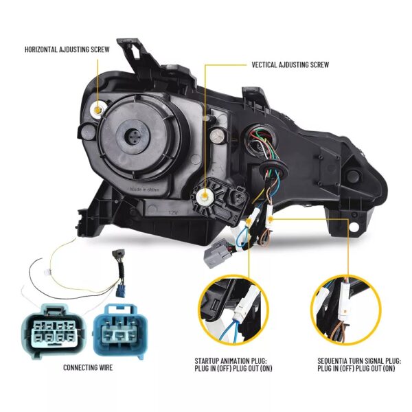 3Projector Headlights For 2012-20 Toyota 86 Subaru BRZ W/RGB DRL - Image 19