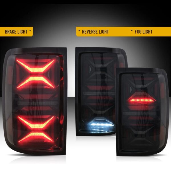 Smoked Tail lights for 10-22 Volkswagen Amarok With Dynamic Welcome Lighting - Image 7