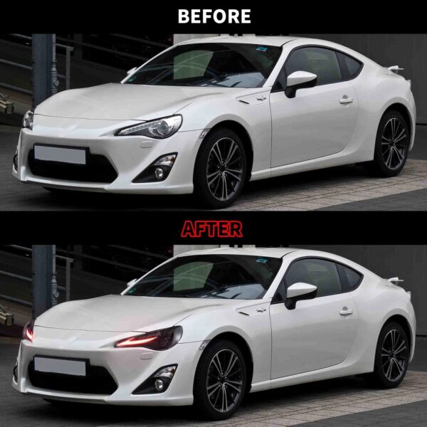 3Projector Headlights For 2012-20 Toyota 86 Subaru BRZ W/RGB DRL - Image 13