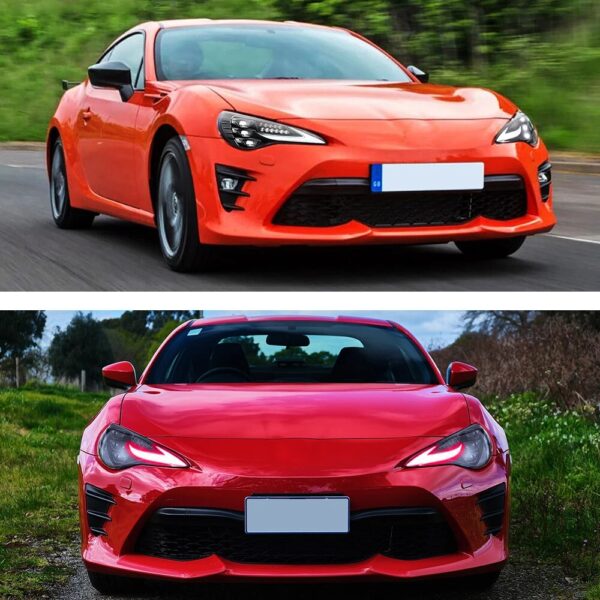 3Projector Headlights For 2012-20 Toyota 86 Subaru BRZ W/RGB DRL - Image 12